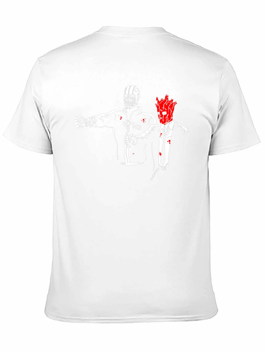 Noir Duo Graphic Tee - Black