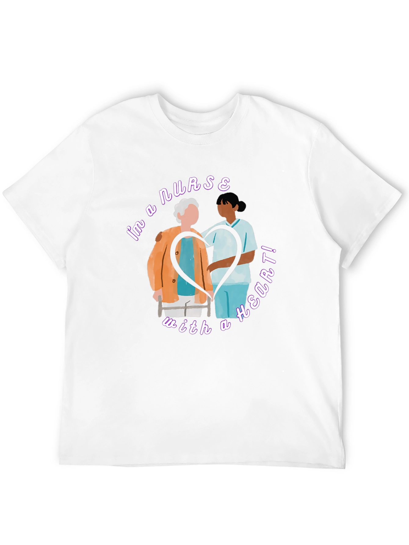 Nurse With A Heart T-Shirt