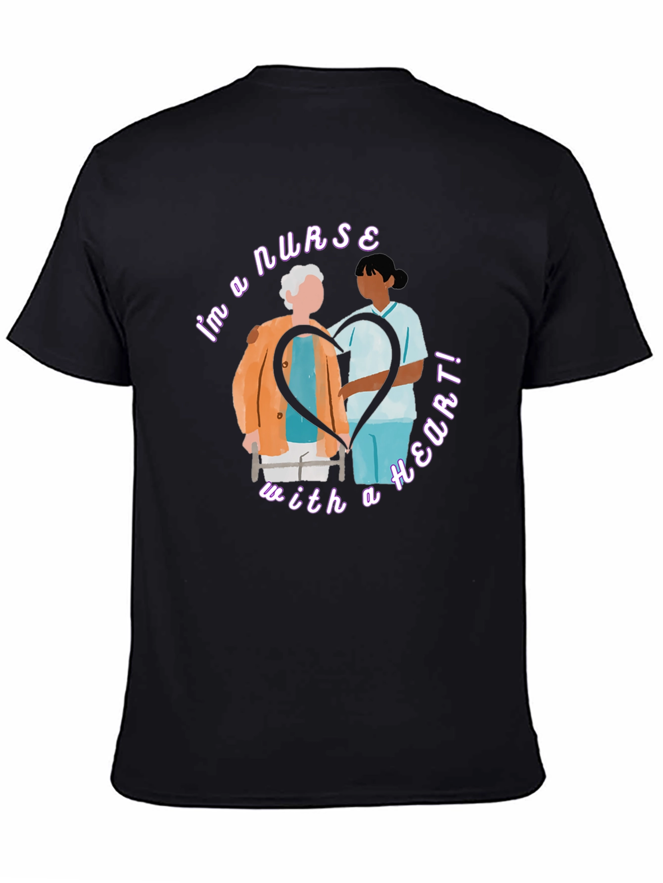 Nurse With A Heart T-Shirt