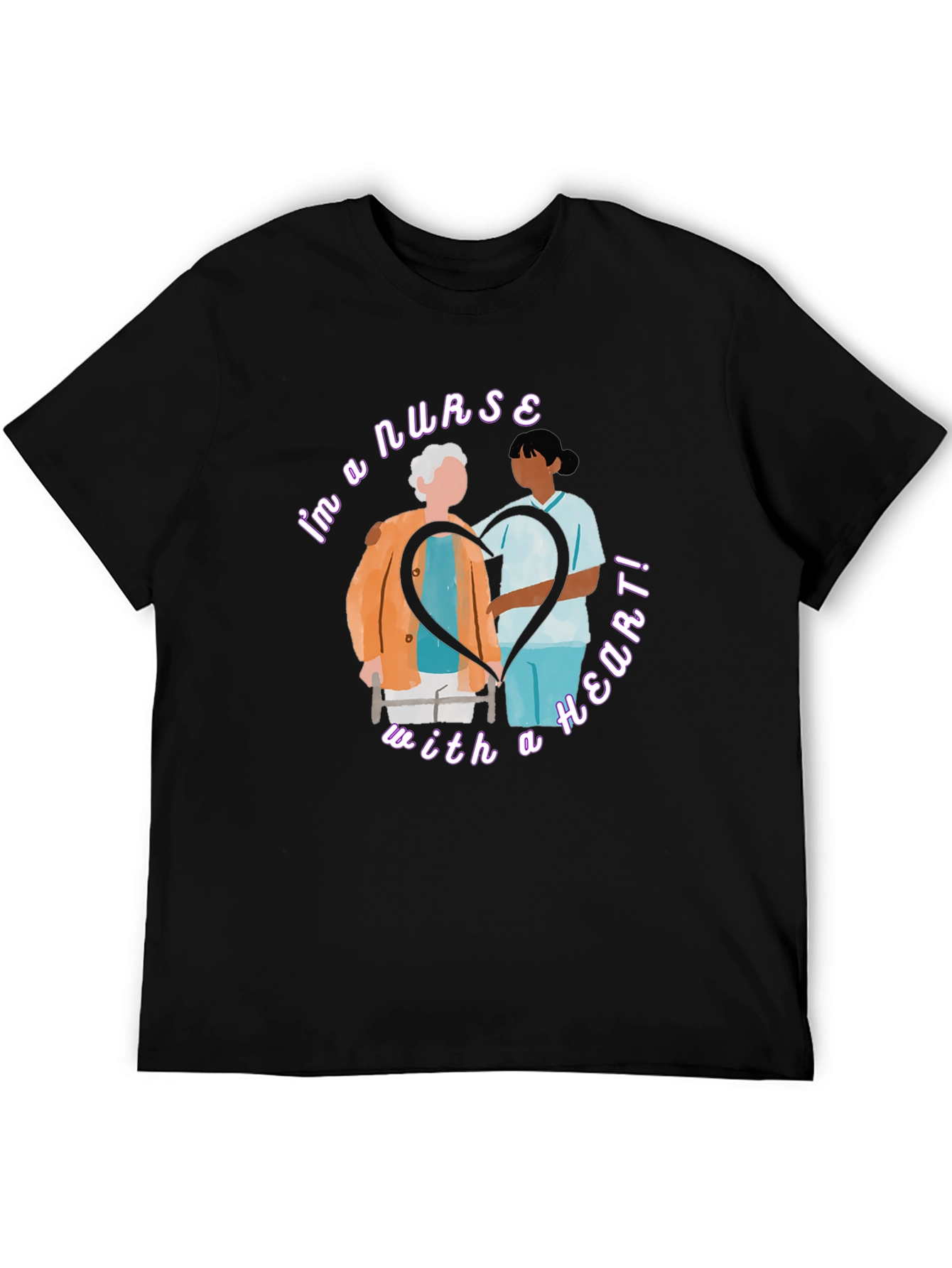 Nurse With A Heart T-Shirt