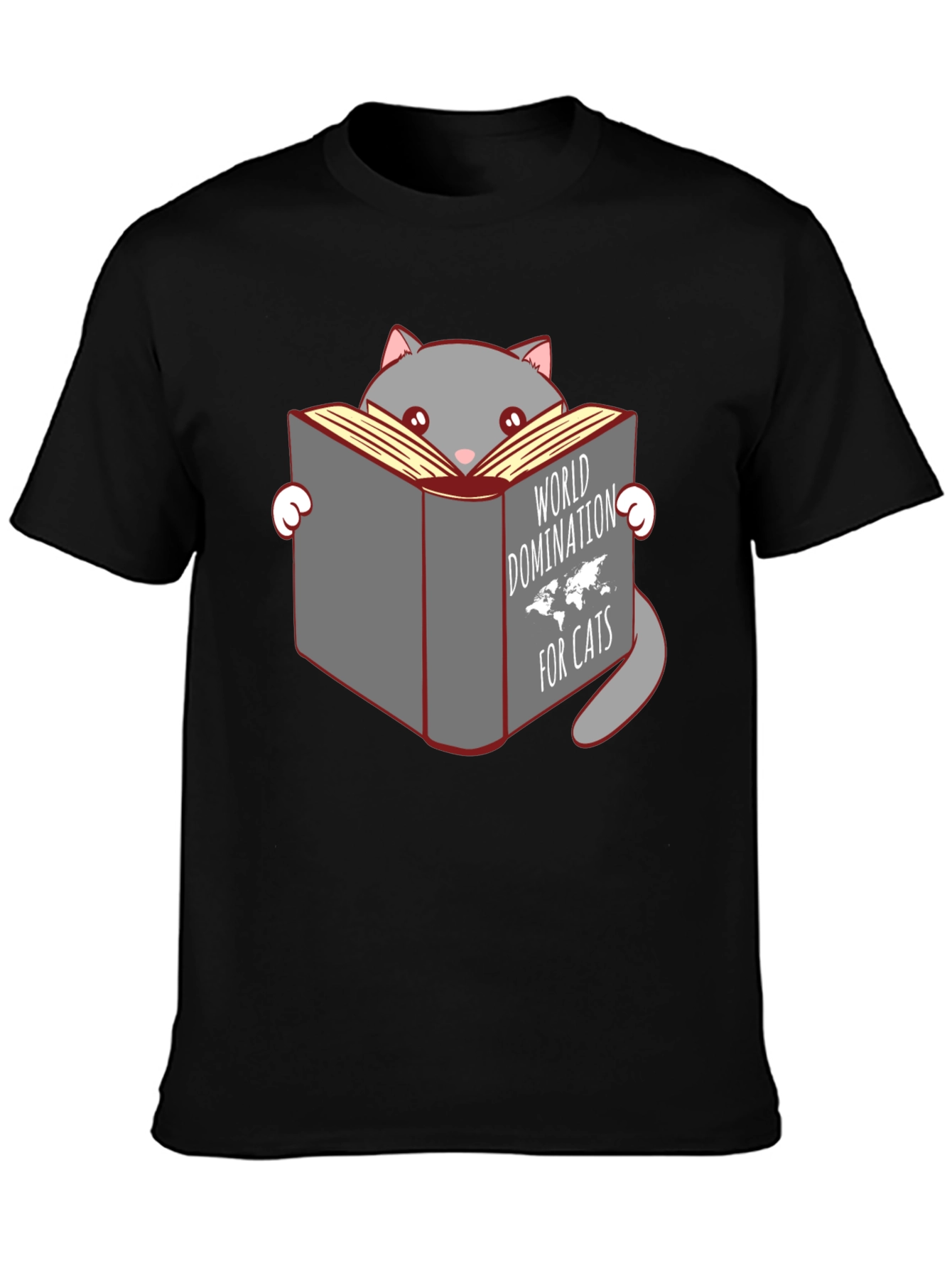 Cat World Domination T-Shirt: Hilarious Cat Lover Tee