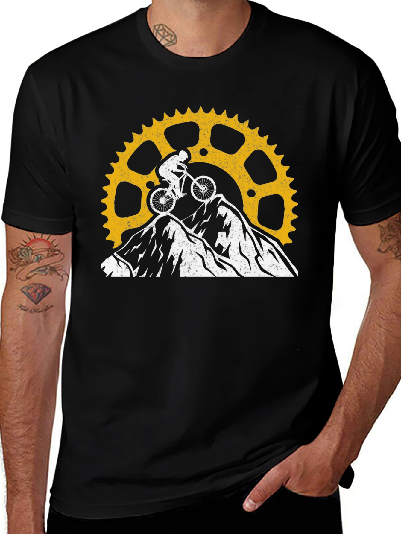 Mountain Biker Graphic Tee