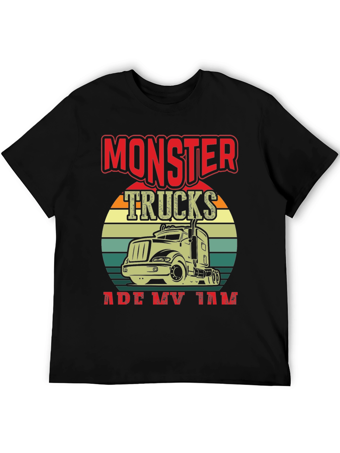 Monster Trucks Are My Jam Graphic T-Shirt
