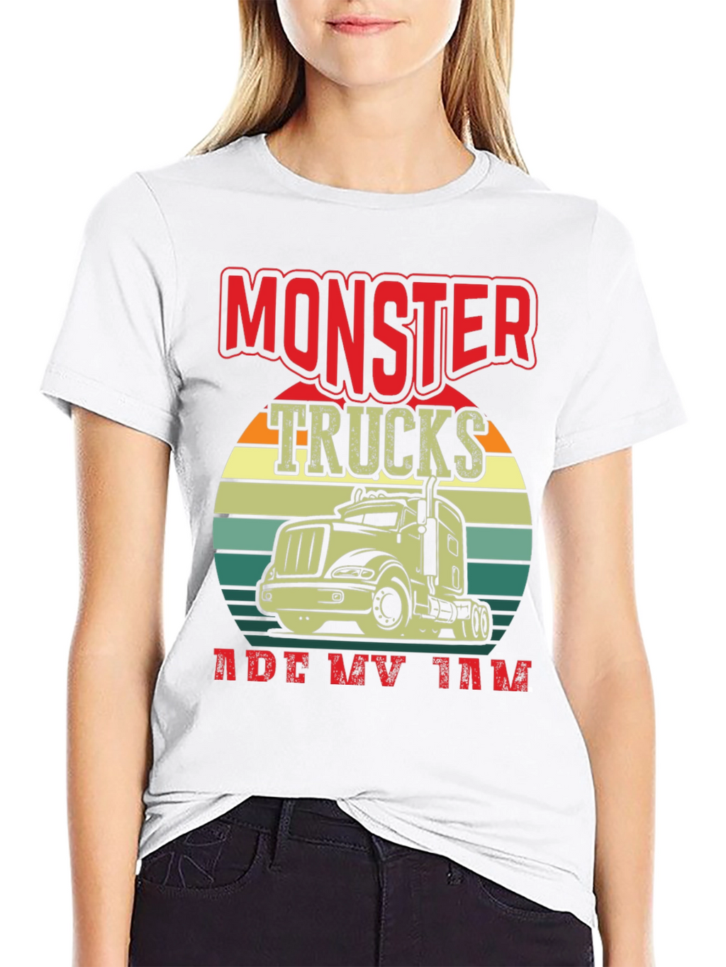 Monster Trucks Are My Jam Graphic T-Shirt