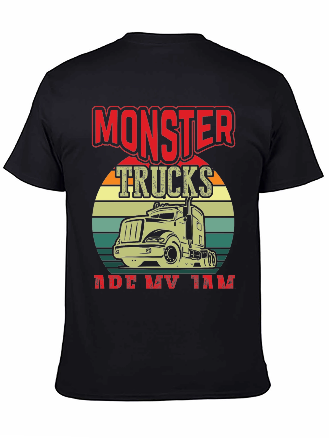Monster Trucks Are My Jam Graphic T-Shirt