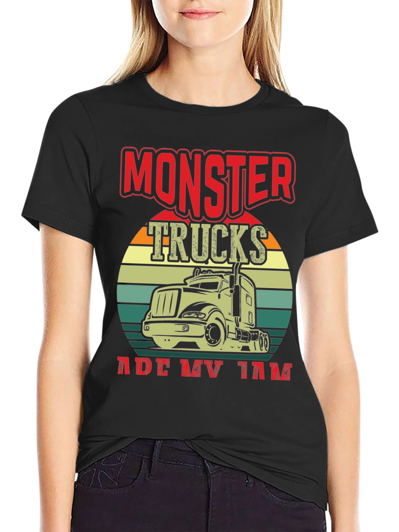 Monster Trucks Are My Jam Graphic T-Shirt
