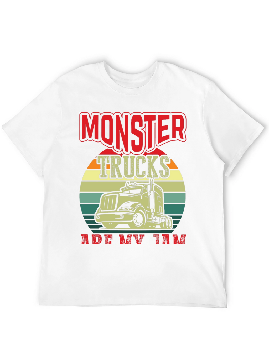 Monster Trucks Are My Jam Graphic T-Shirt