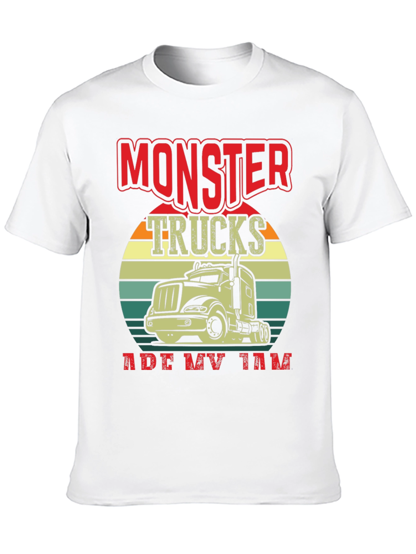 Monster Trucks Are My Jam Graphic T-Shirt