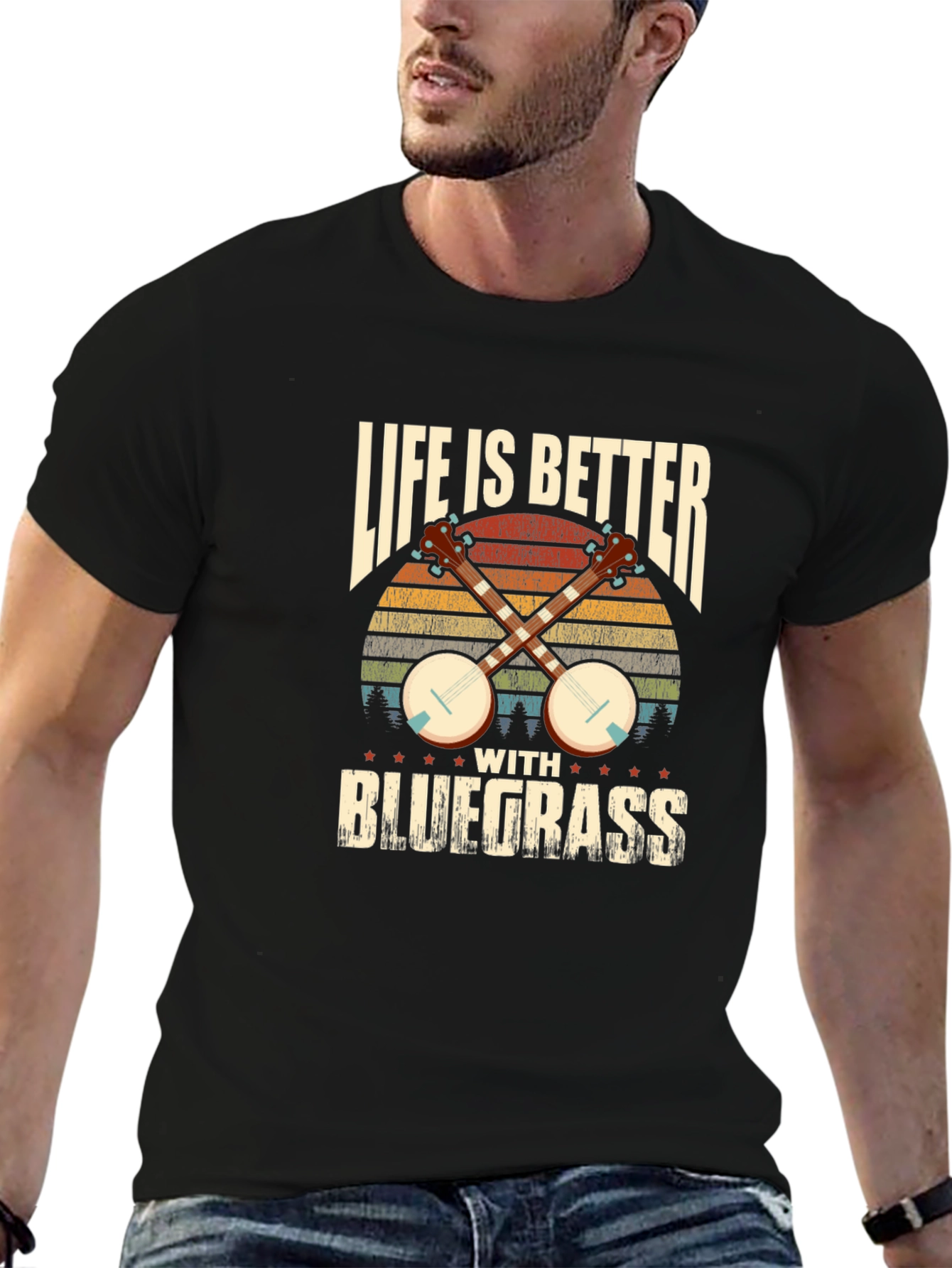 Life Is Better with Bluegrass Music T-Shirt