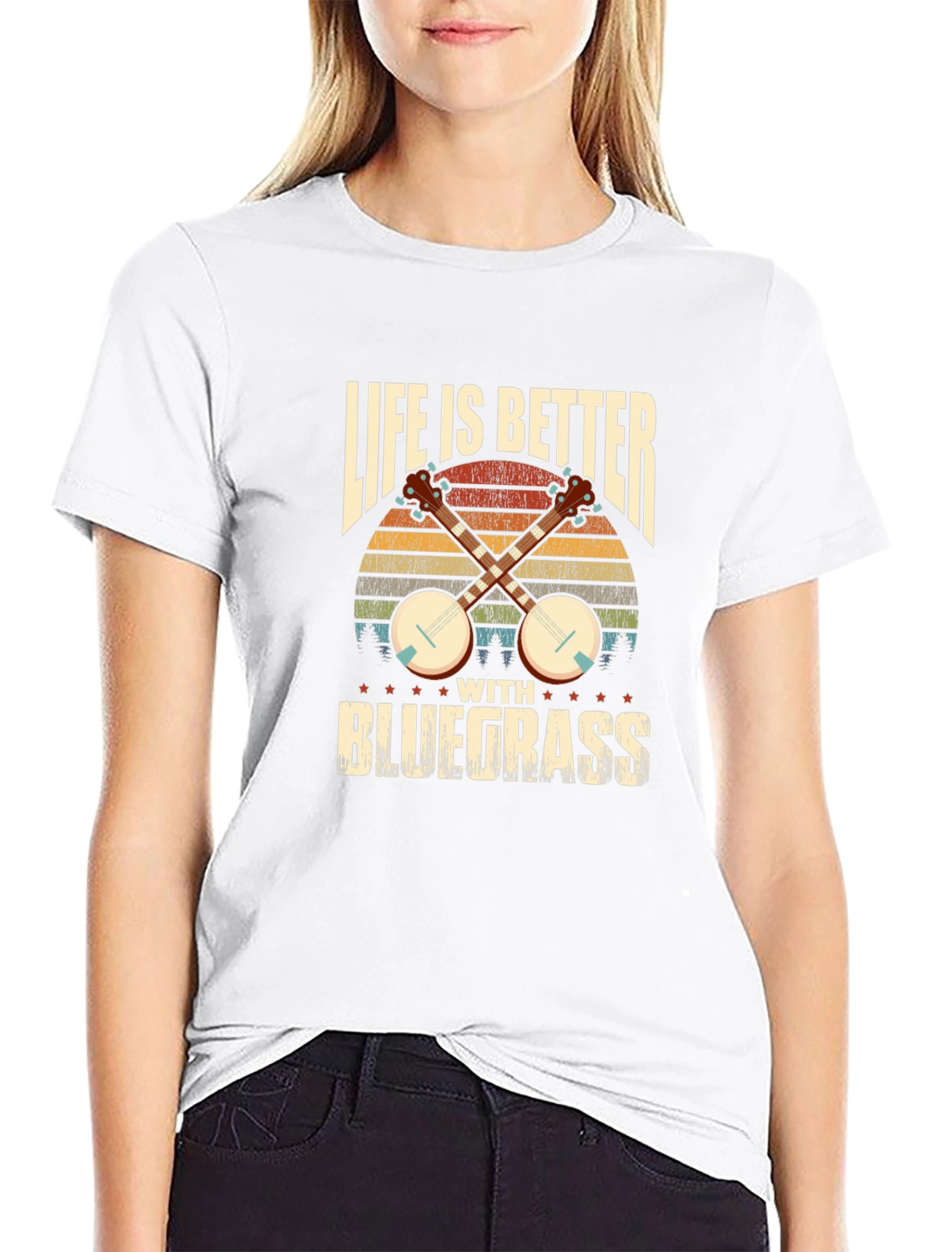 Life Is Better with Bluegrass Music T-Shirt