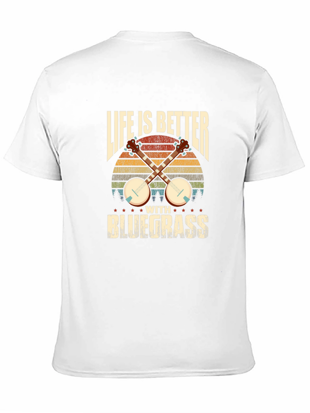 Life Is Better with Bluegrass Music T-Shirt