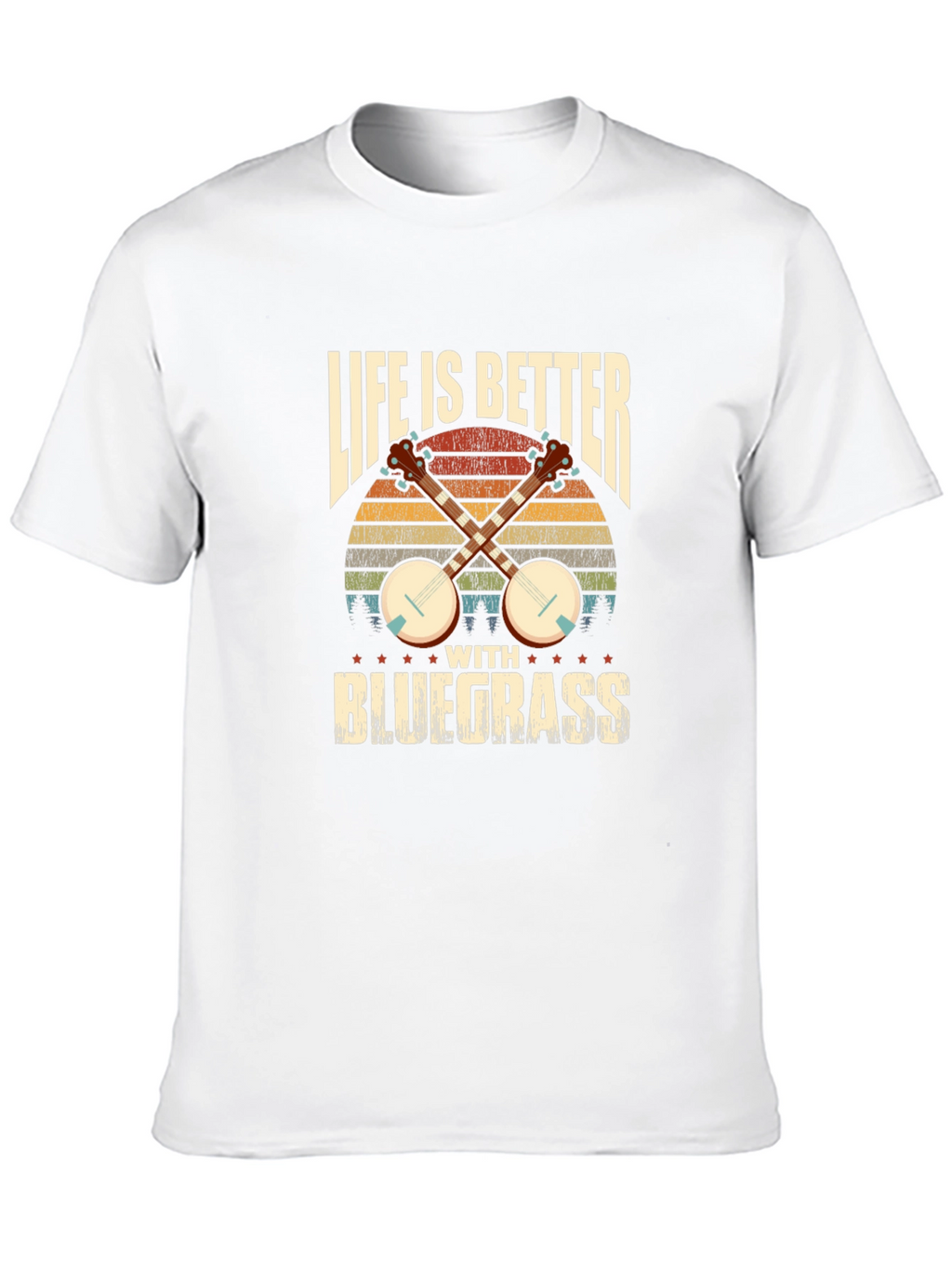 Life Is Better with Bluegrass Music T-Shirt