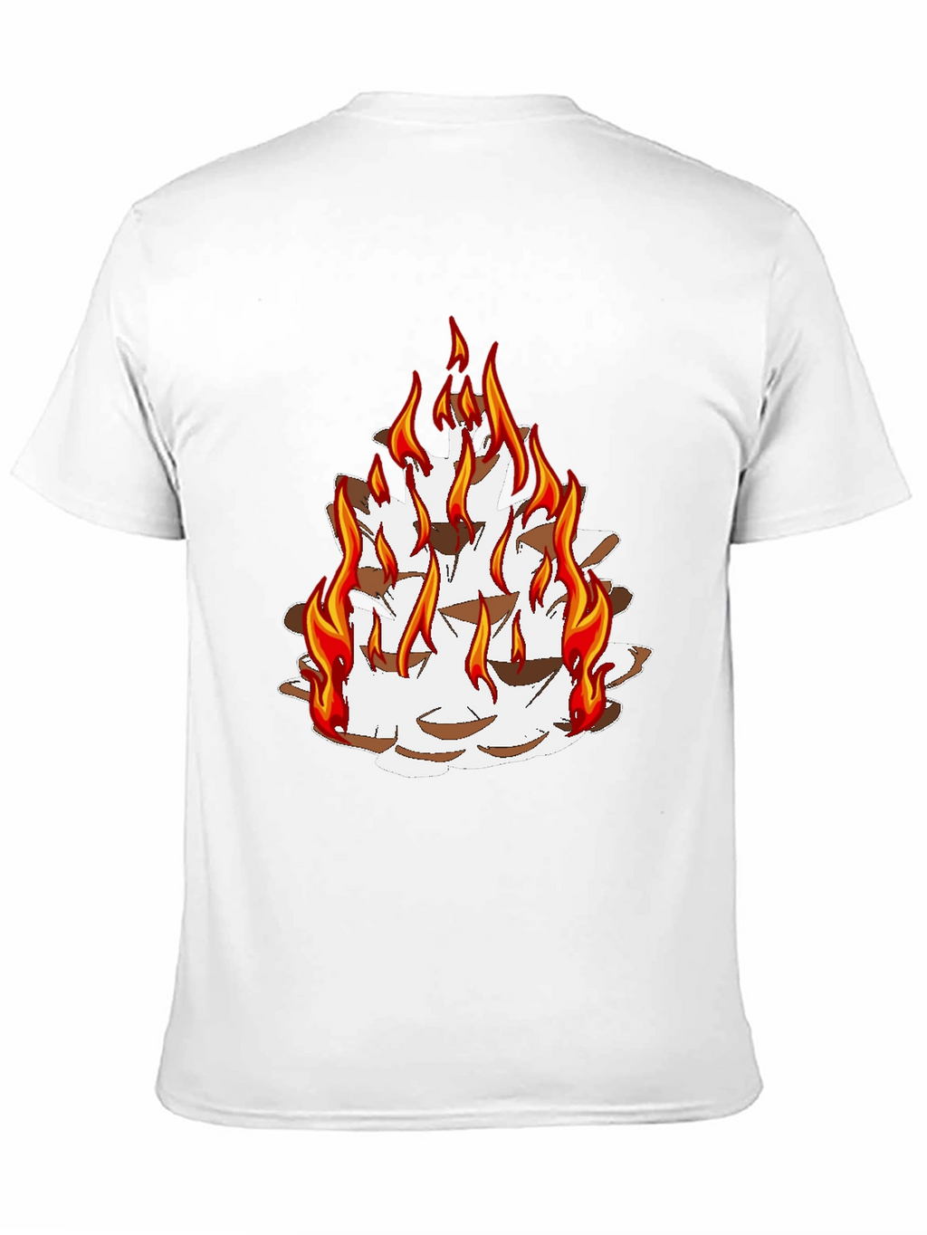 Fiery Pine Cone Graphic Tee - Unisex