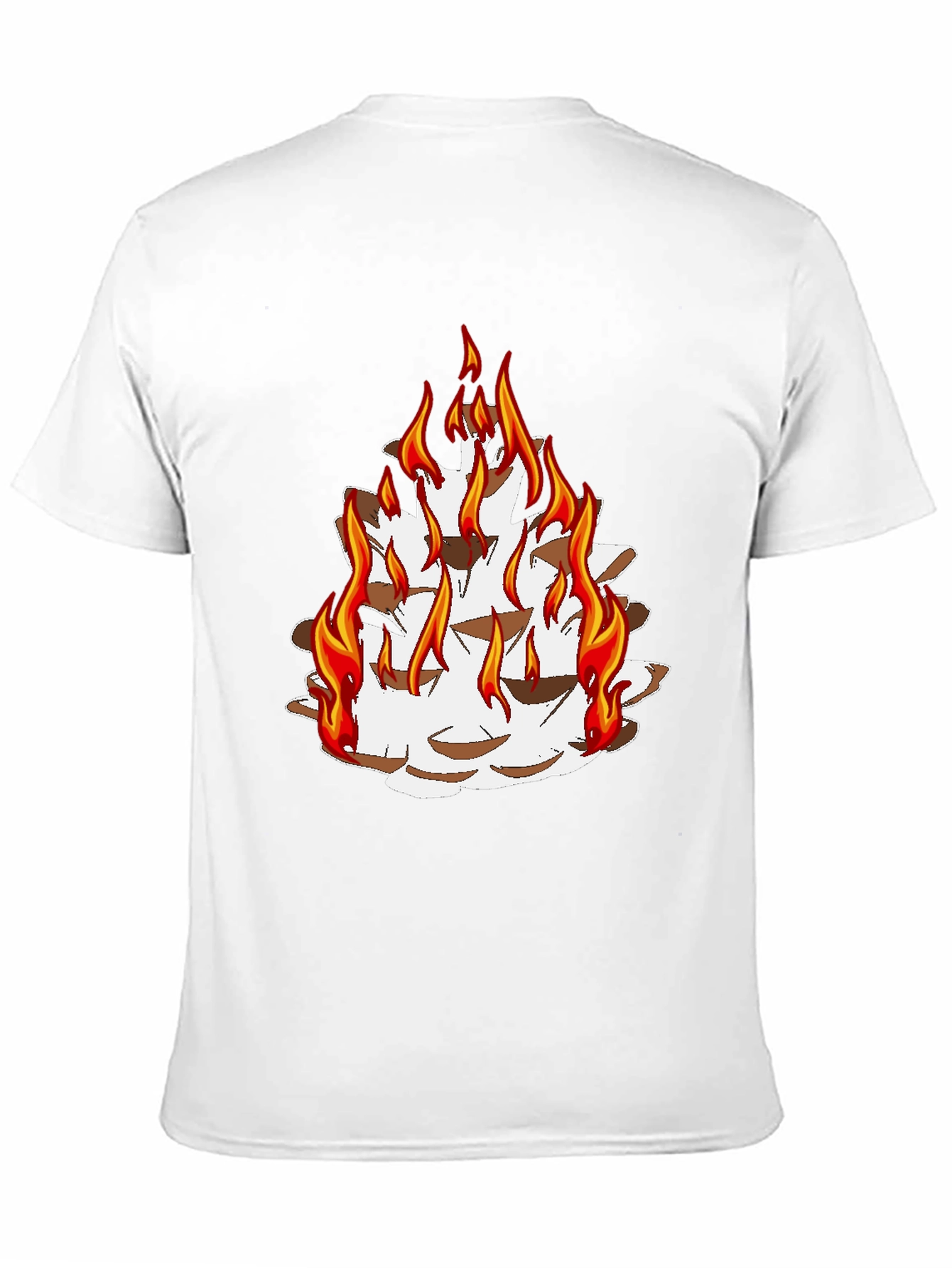 Fiery Pine Cone Graphic Tee - Unisex