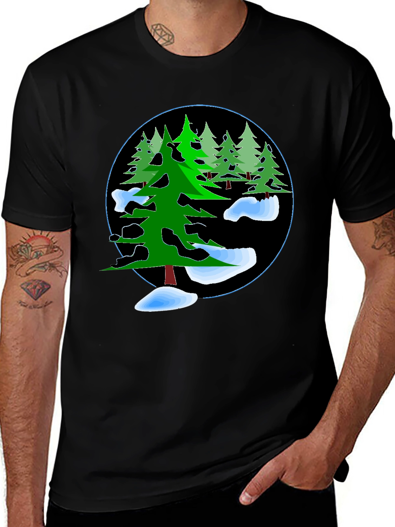 Nature Scene Graphic Tee