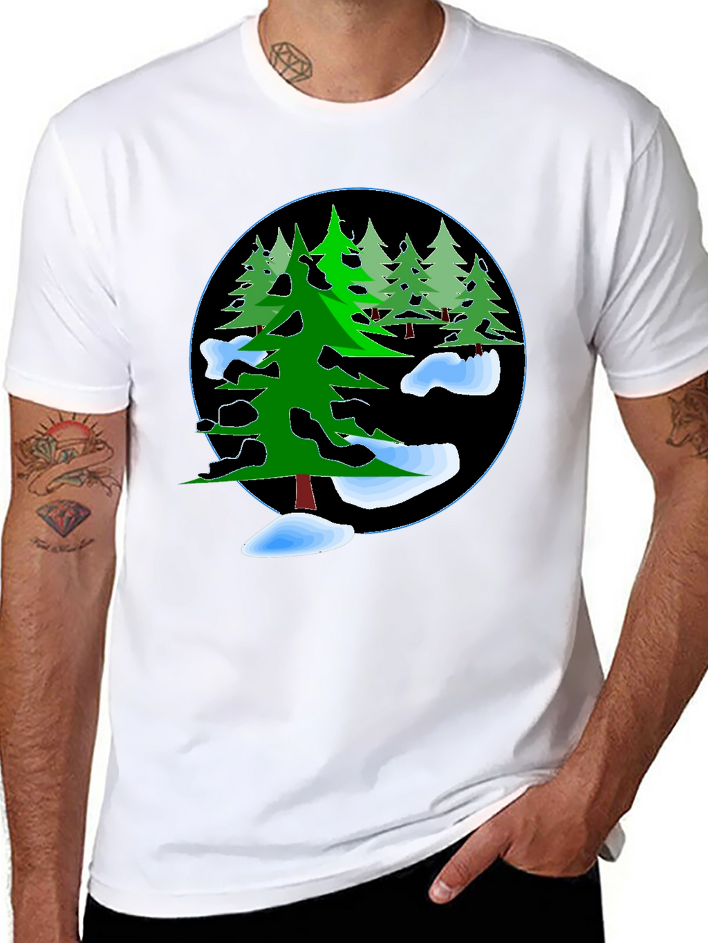 Nature Scene Graphic Tee