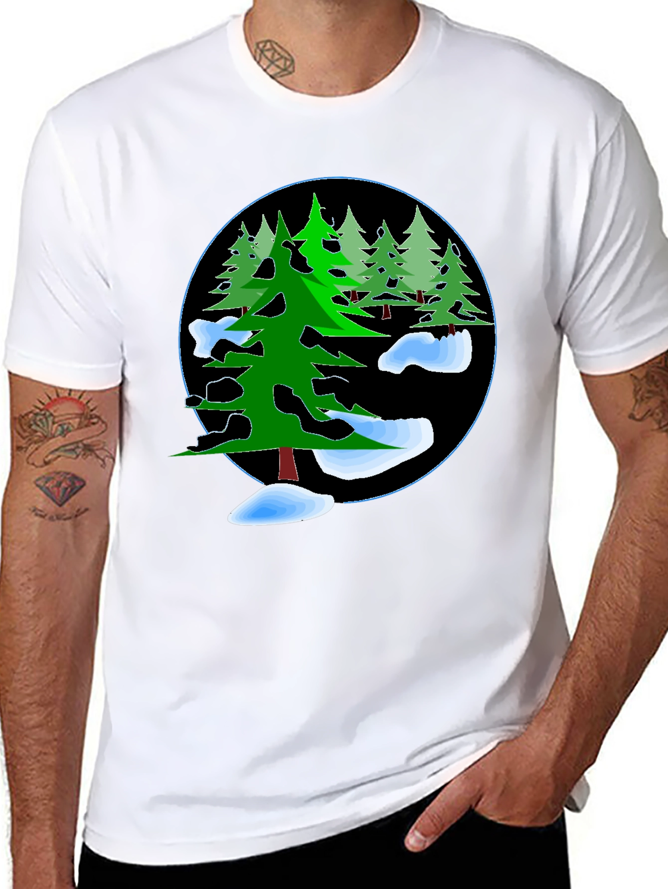 Nature Scene Graphic Tee