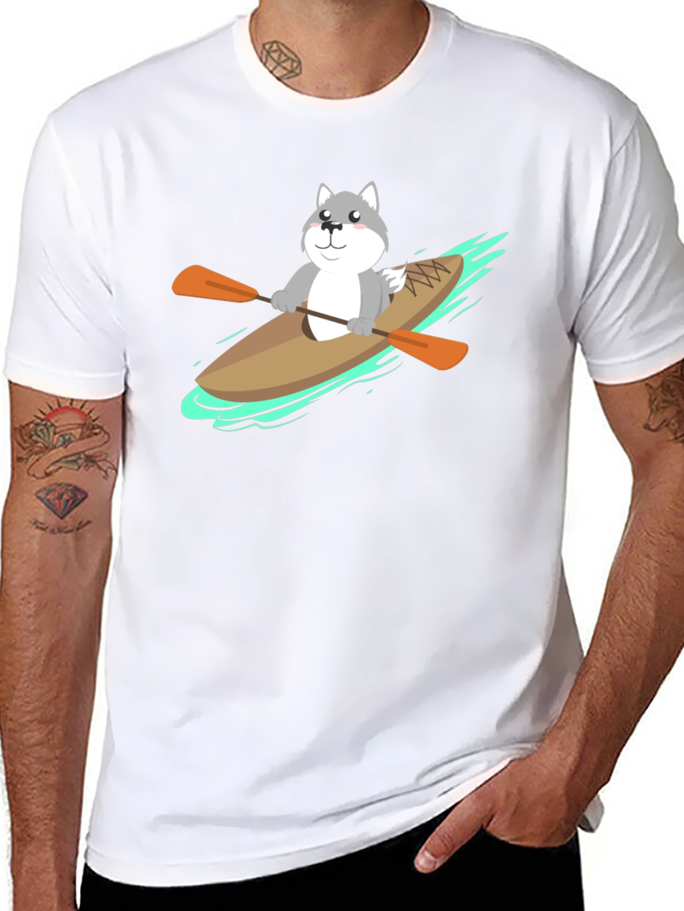 Kayak Pup T-Shirt - Adventure Ready!