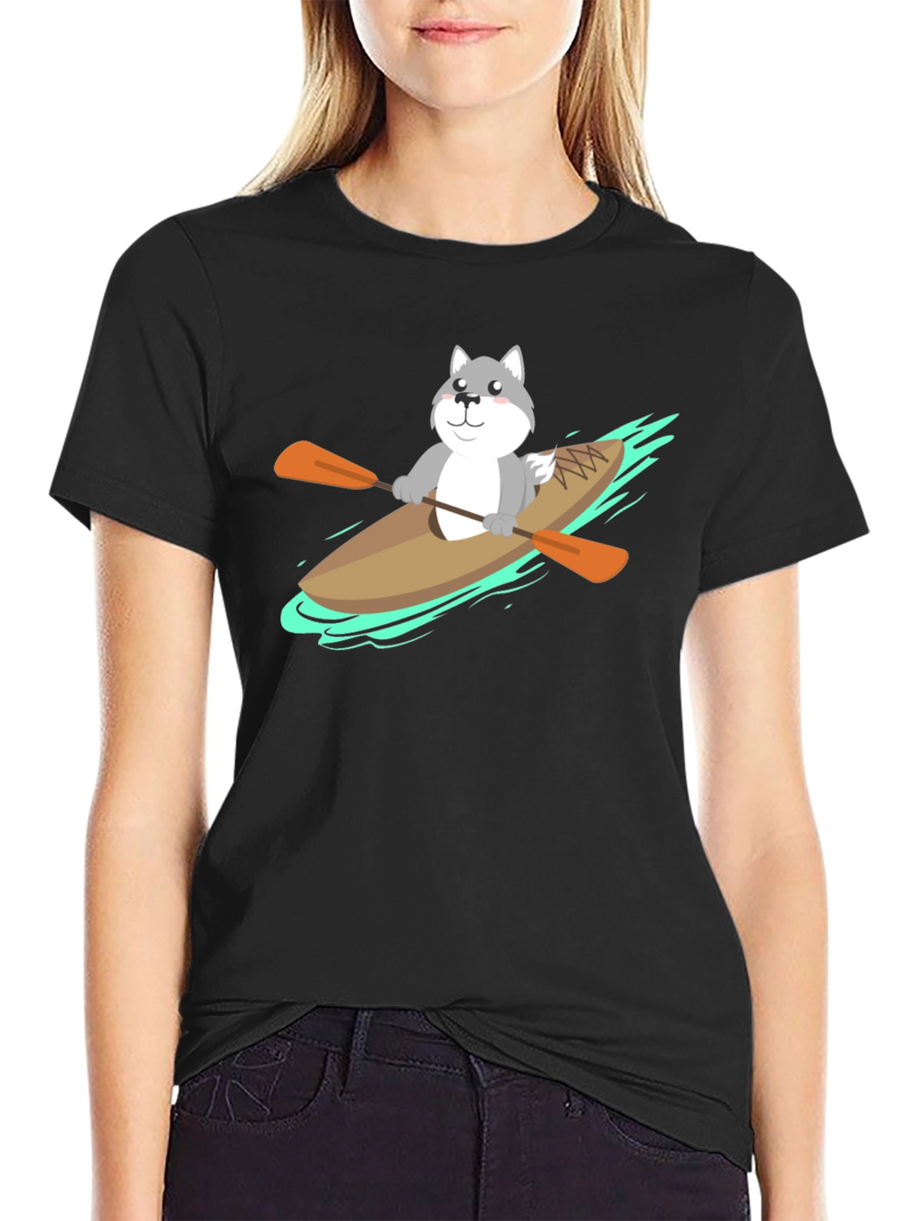 Kayak Pup T-Shirt - Adventure Ready!