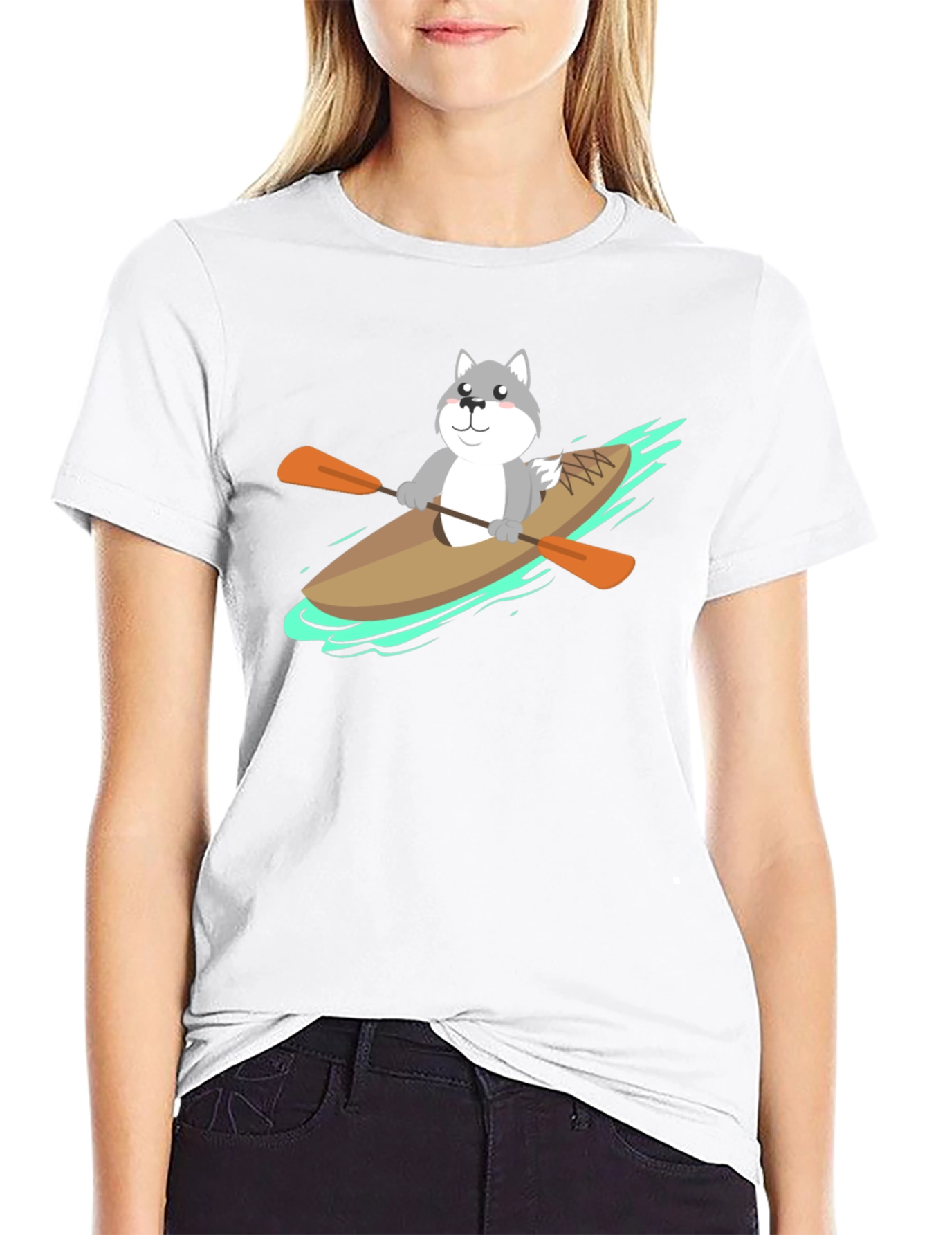 Kayak Pup T-Shirt - Adventure Ready!