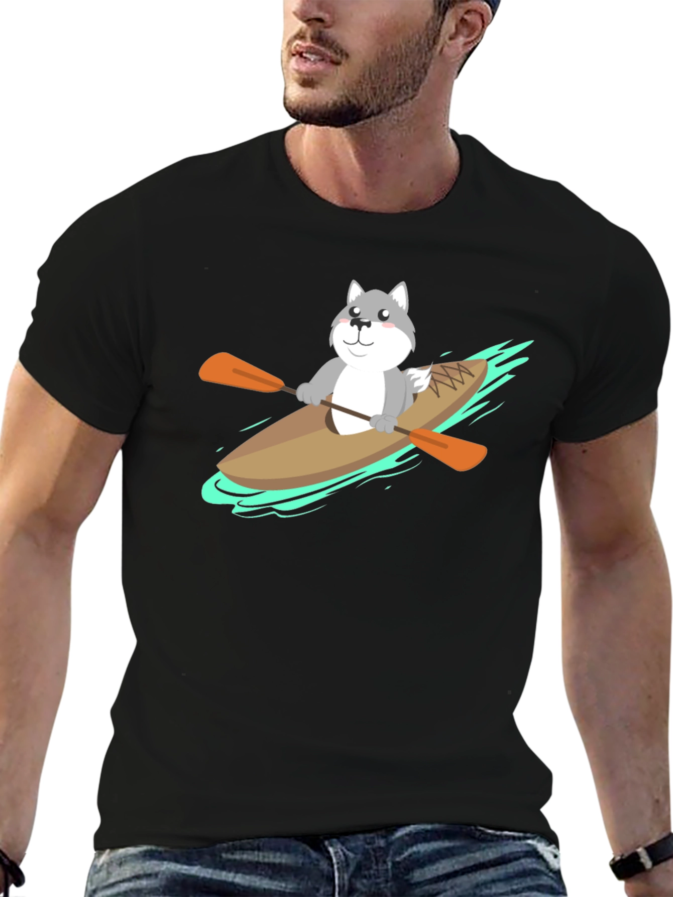 Kayak Pup T-Shirt - Adventure Ready!