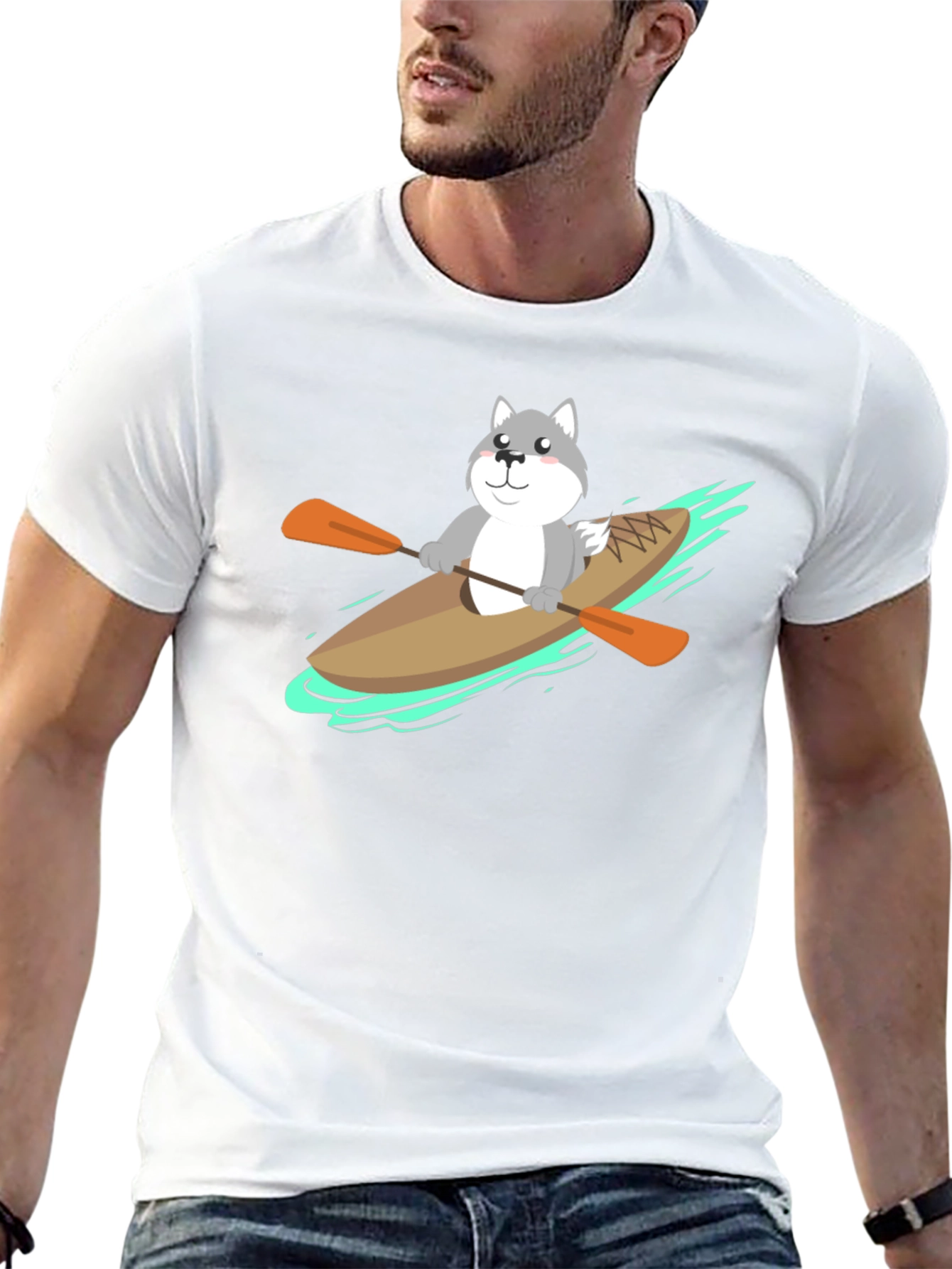 Kayak Pup T-Shirt - Adventure Ready!