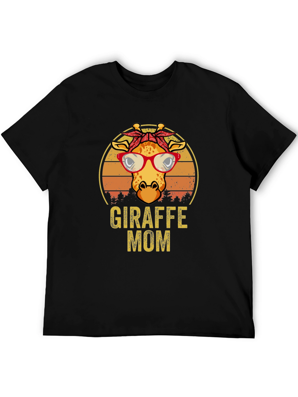 Giraffe Mom T-Shirt