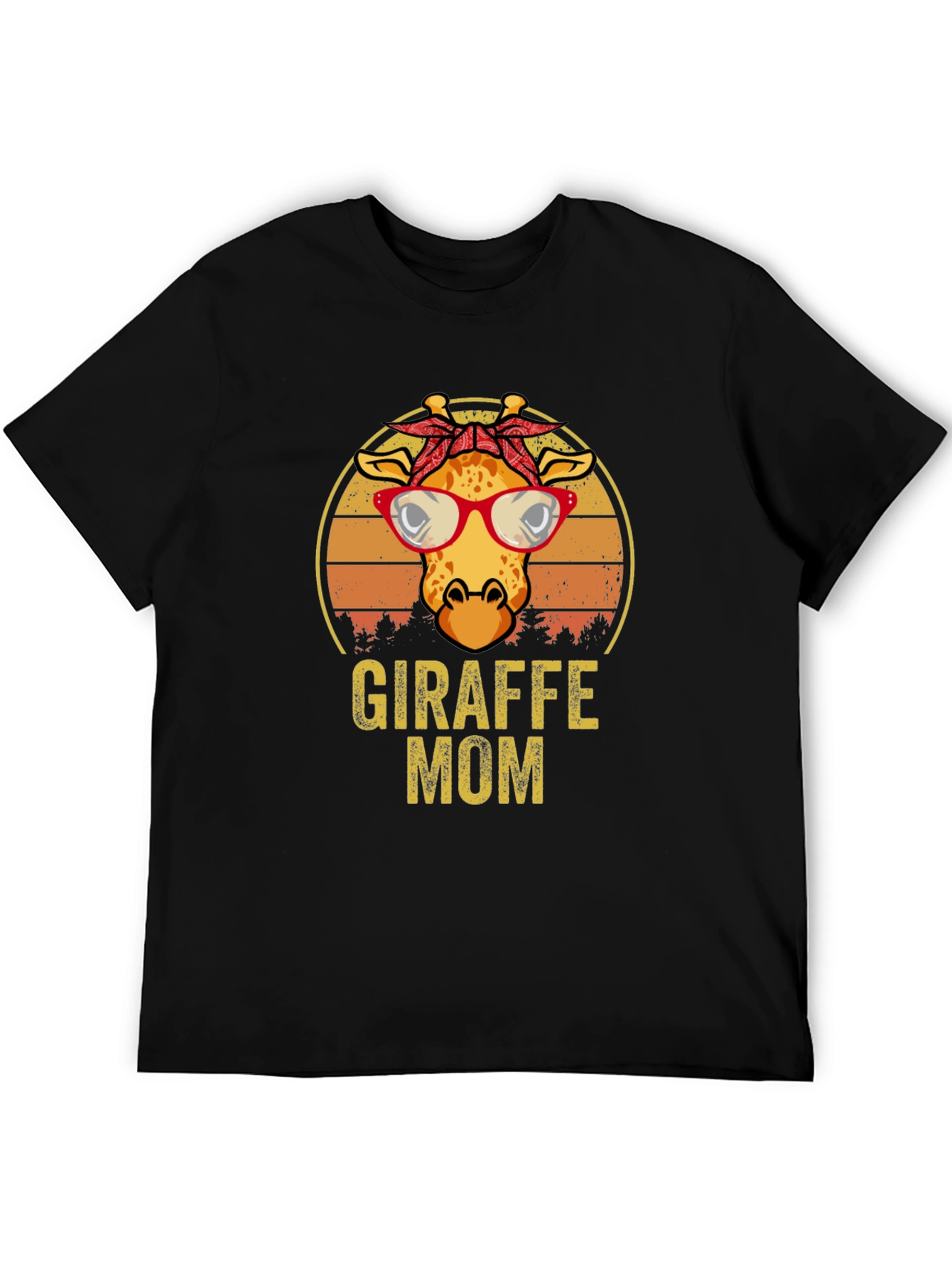 Giraffe Mom T-Shirt