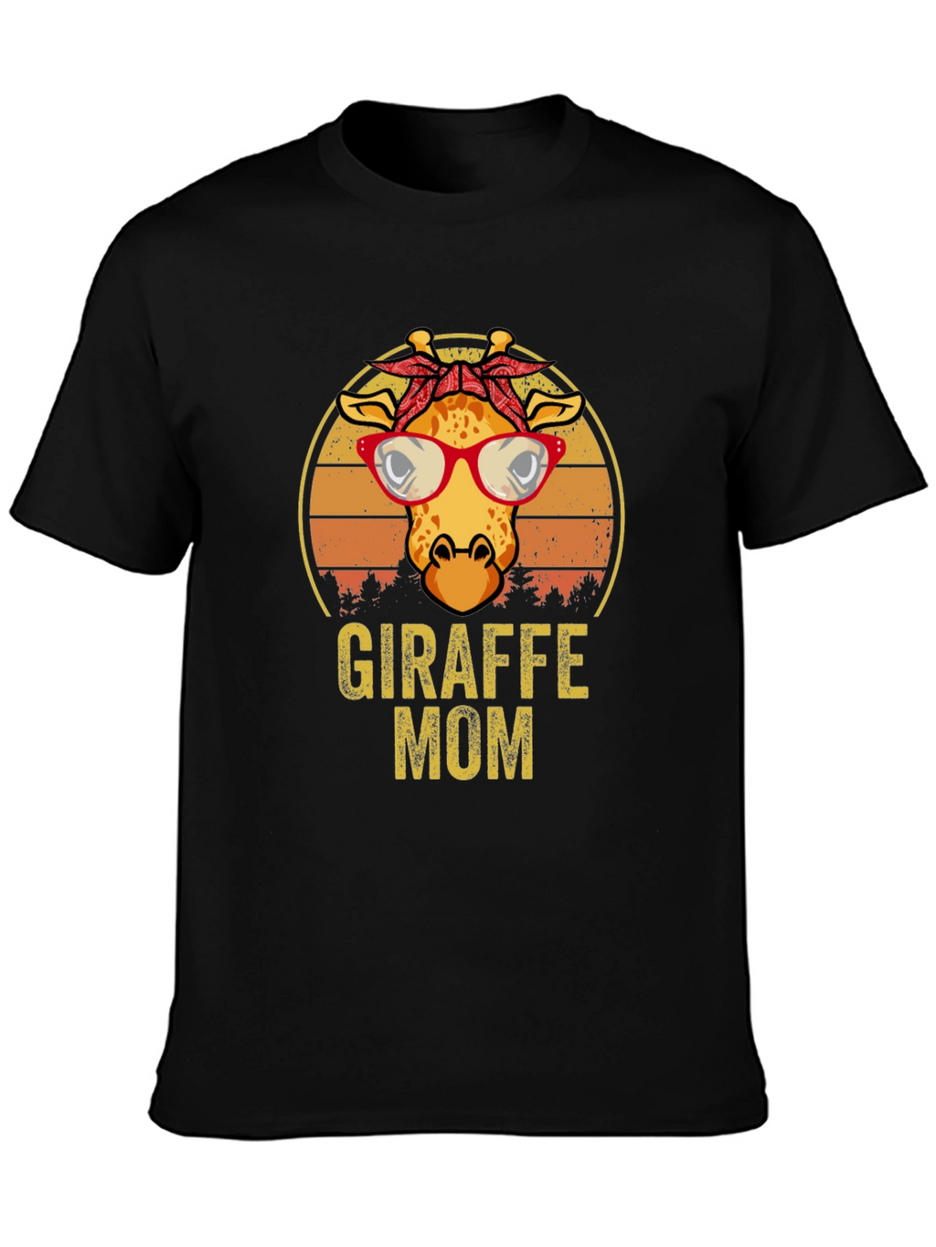 Giraffe Mom T-Shirt