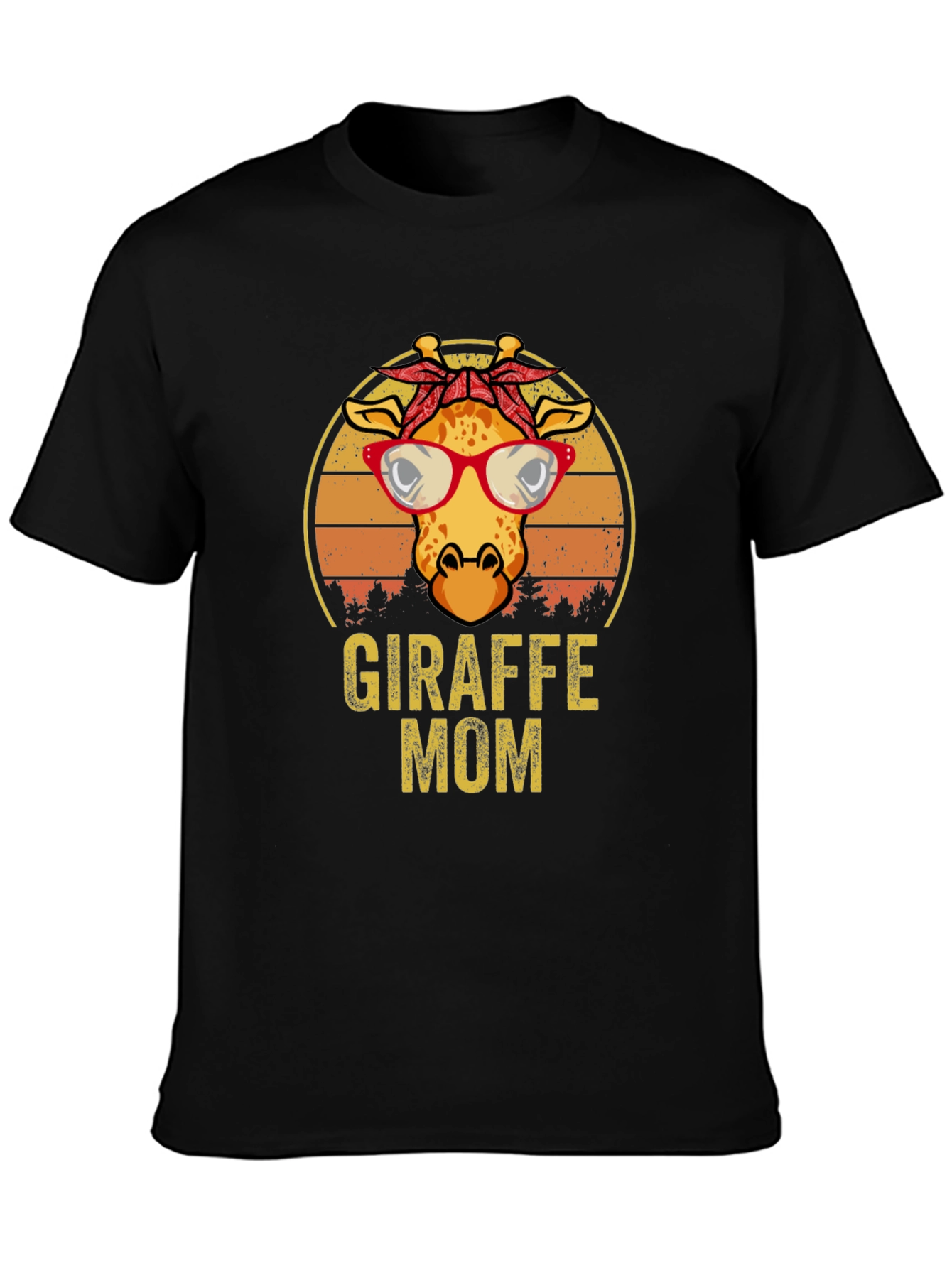 Giraffe Mom T-Shirt