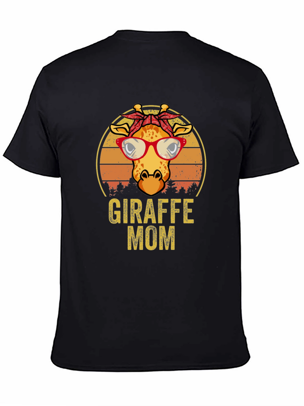Giraffe Mom T-Shirt