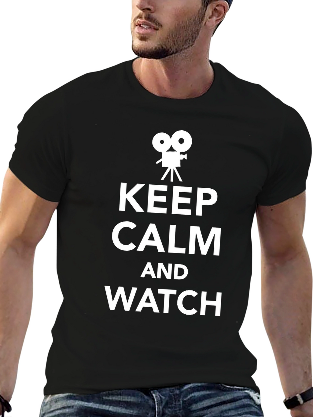 Keep Calm and Watch Movie T-Shirt