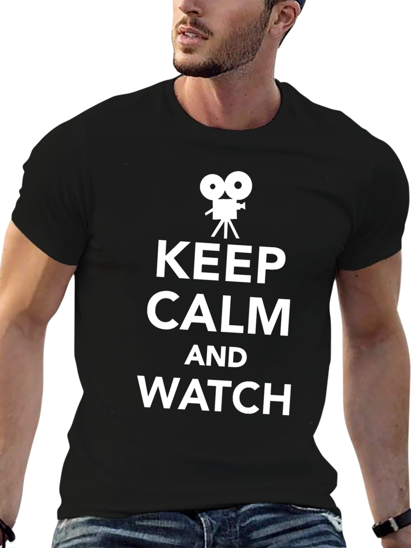 Keep Calm and Watch Movie T-Shirt