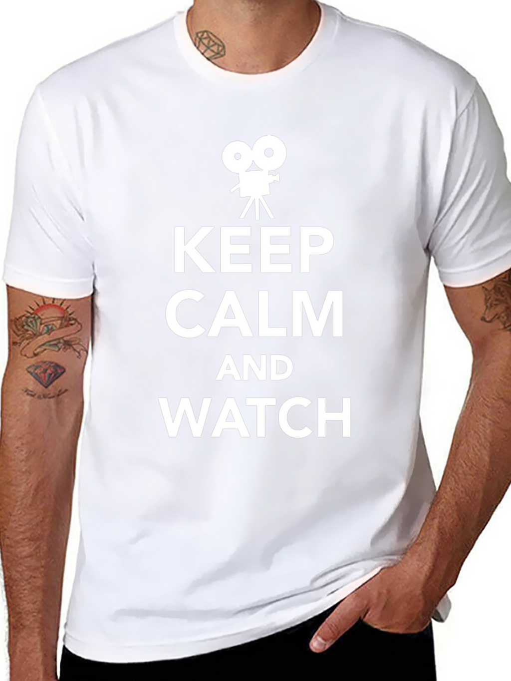 Keep Calm and Watch Movie T-Shirt