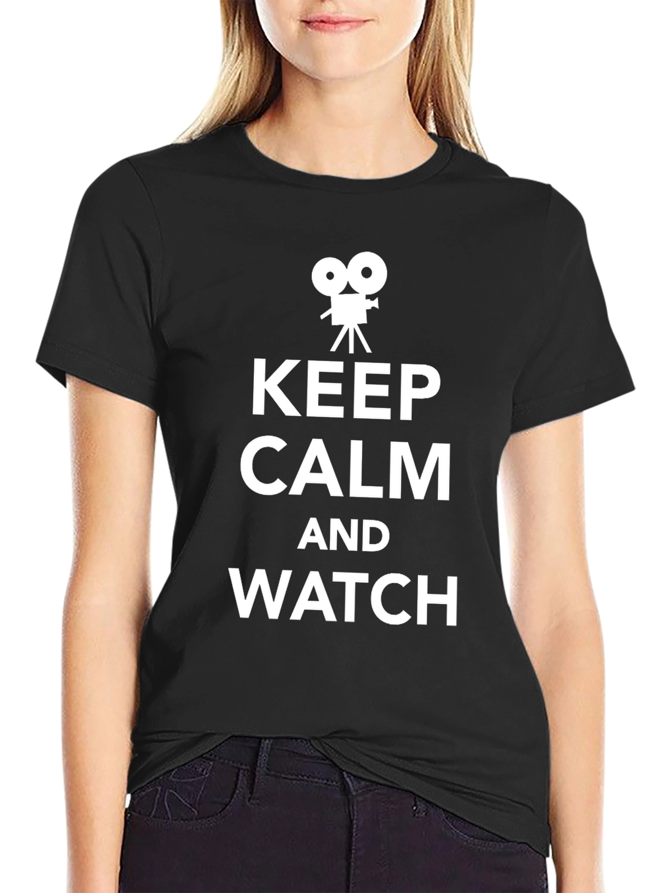 Keep Calm and Watch Movie T-Shirt