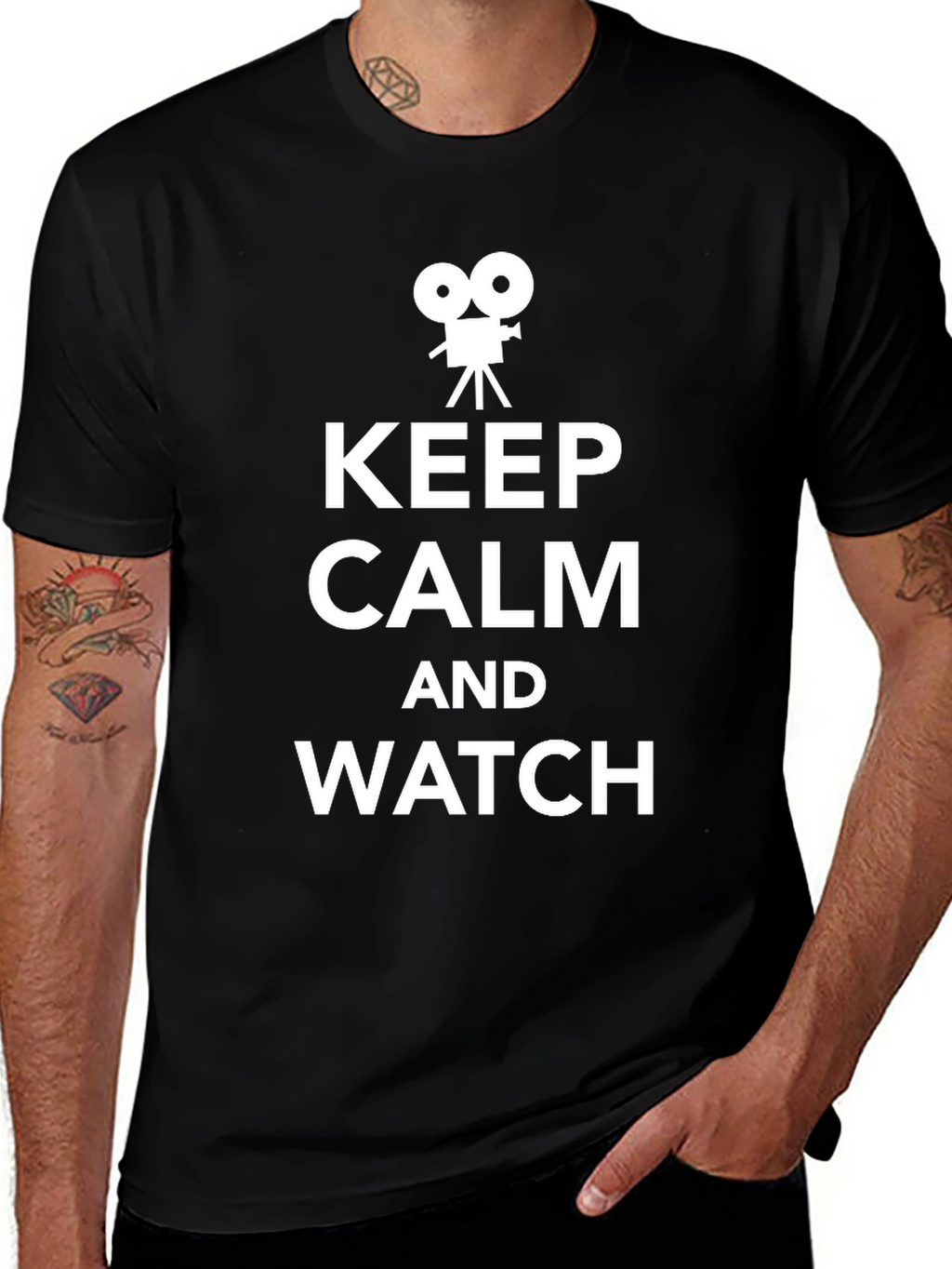 Keep Calm and Watch Movie T-Shirt