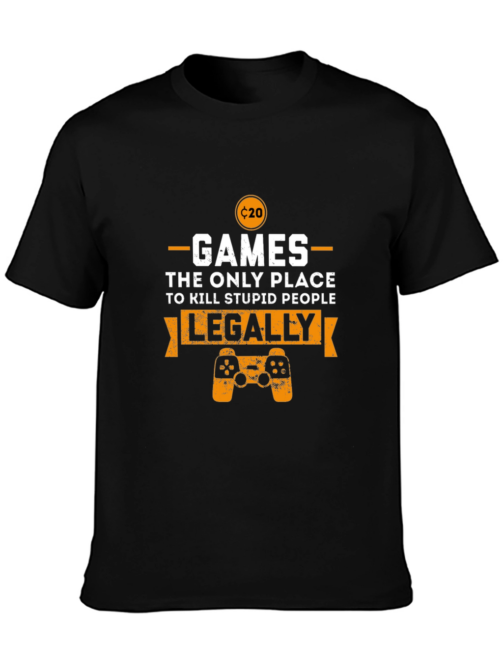 Gamer T-Shirt: Kill Stupid People Legally