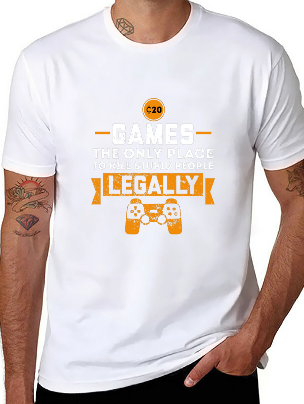 Gamer T-Shirt: Kill Stupid People Legally