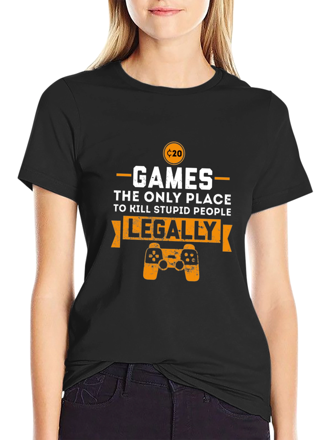 Gamer T-Shirt: Kill Stupid People Legally