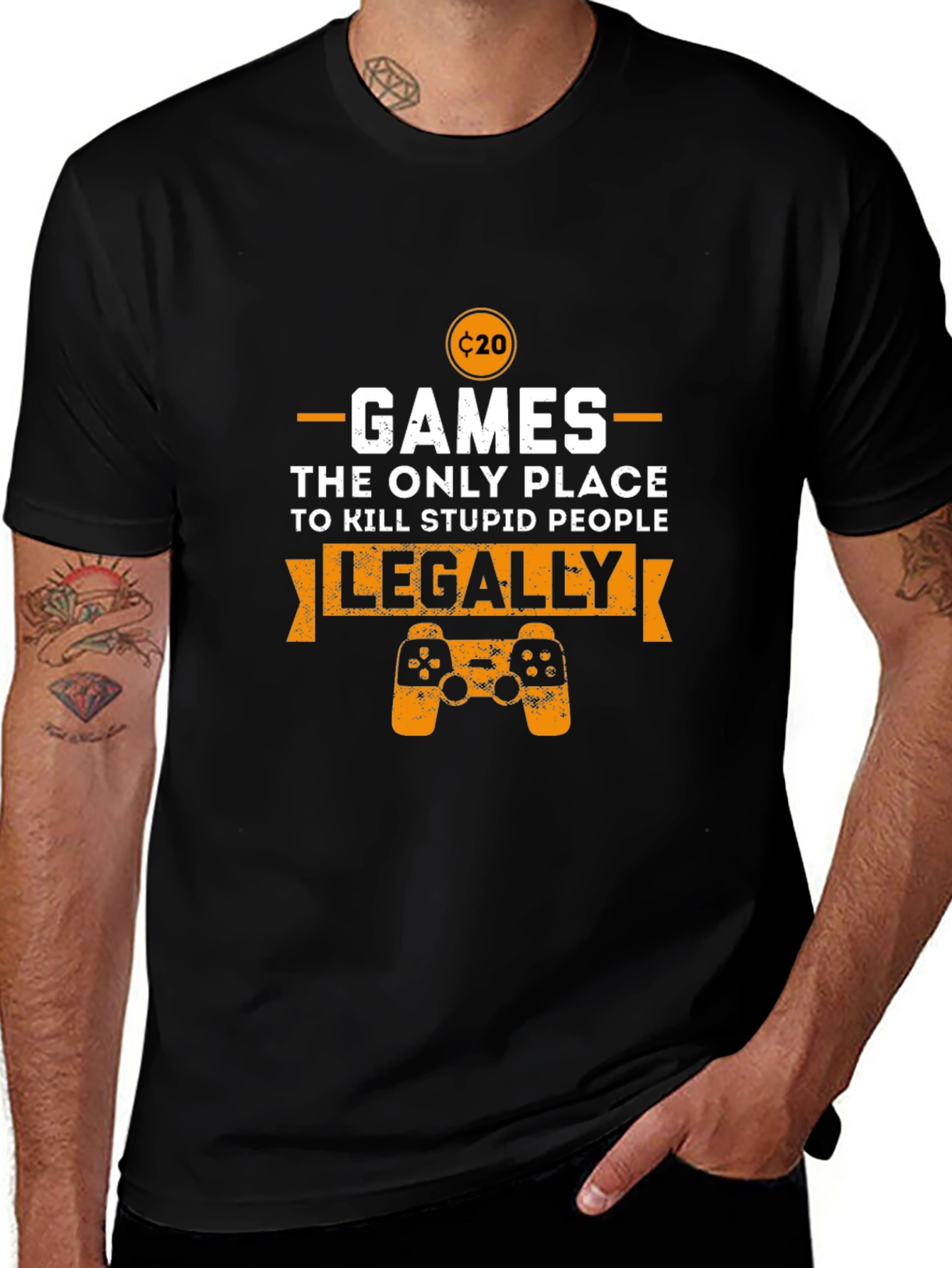 Gamer T-Shirt: Kill Stupid People Legally