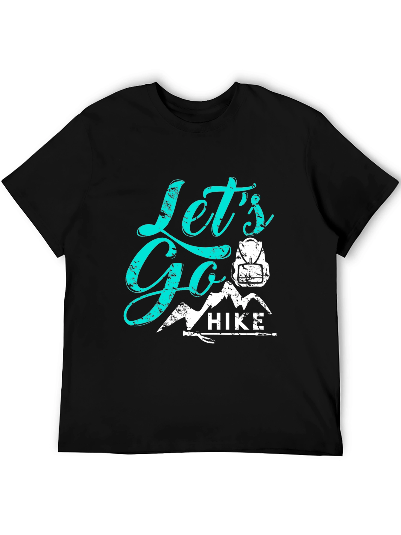 Lets Go Hike Graphic Tee - Adventure Awaits!