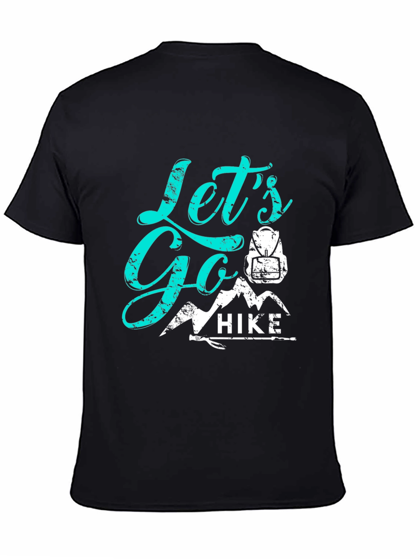 Lets Go Hike Graphic Tee - Adventure Awaits!