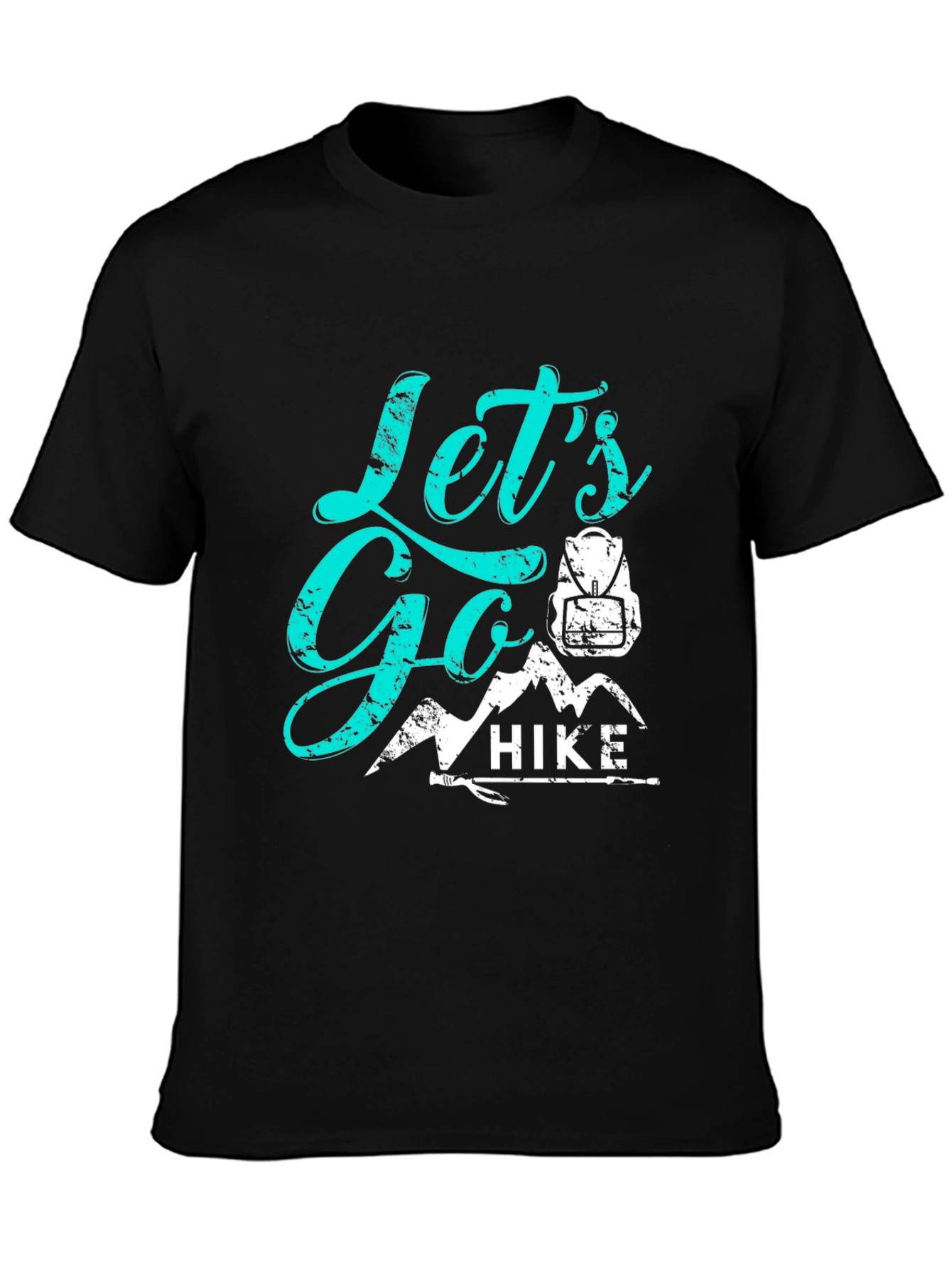 Lets Go Hike Graphic Tee - Adventure Awaits!