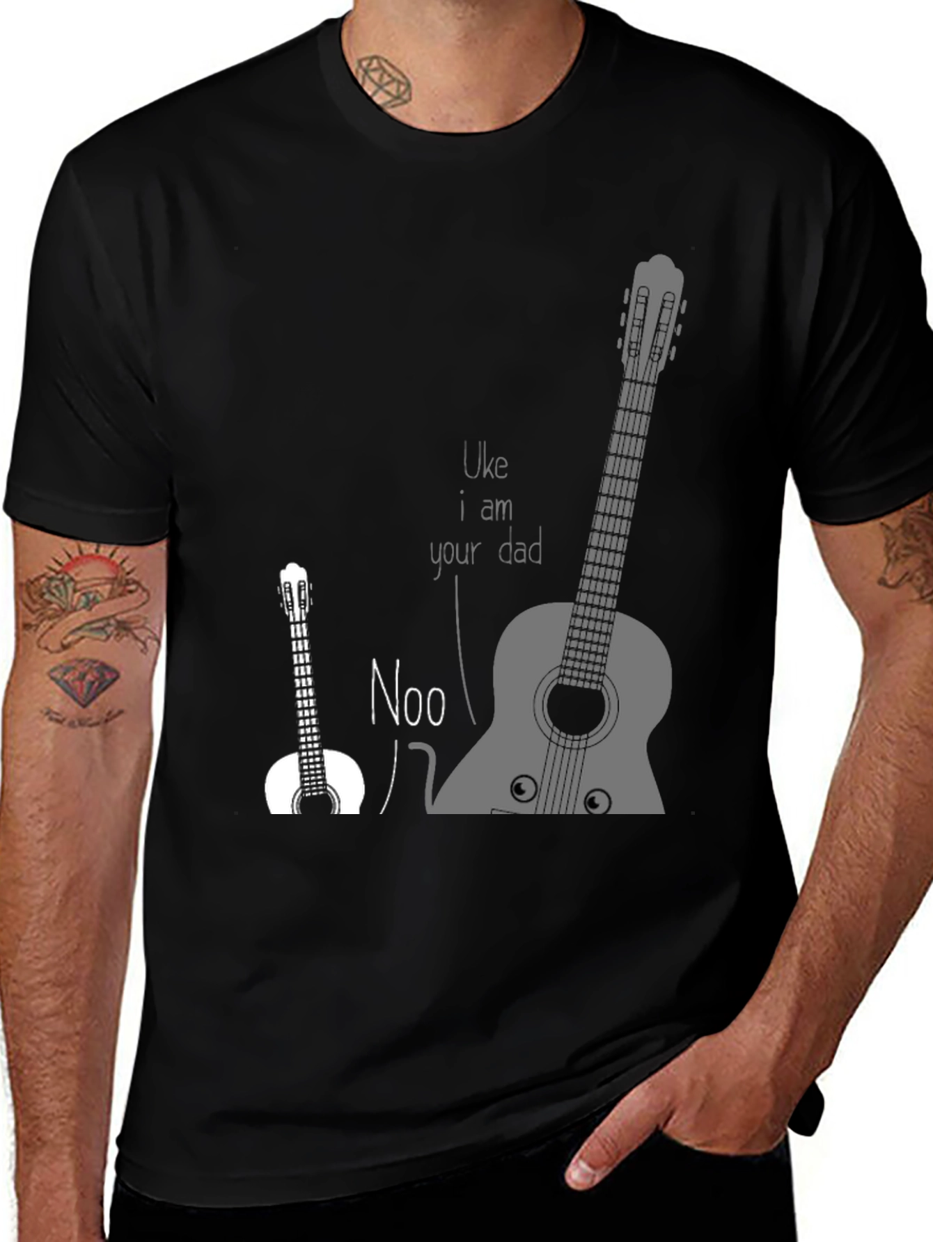Musical Uke I am Your Dad Graphic T-Shirt