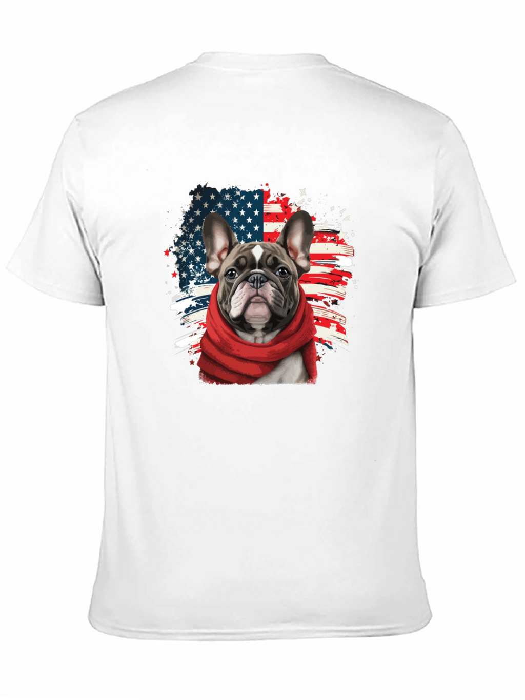 Patriotic French Bulldog T-Shirt