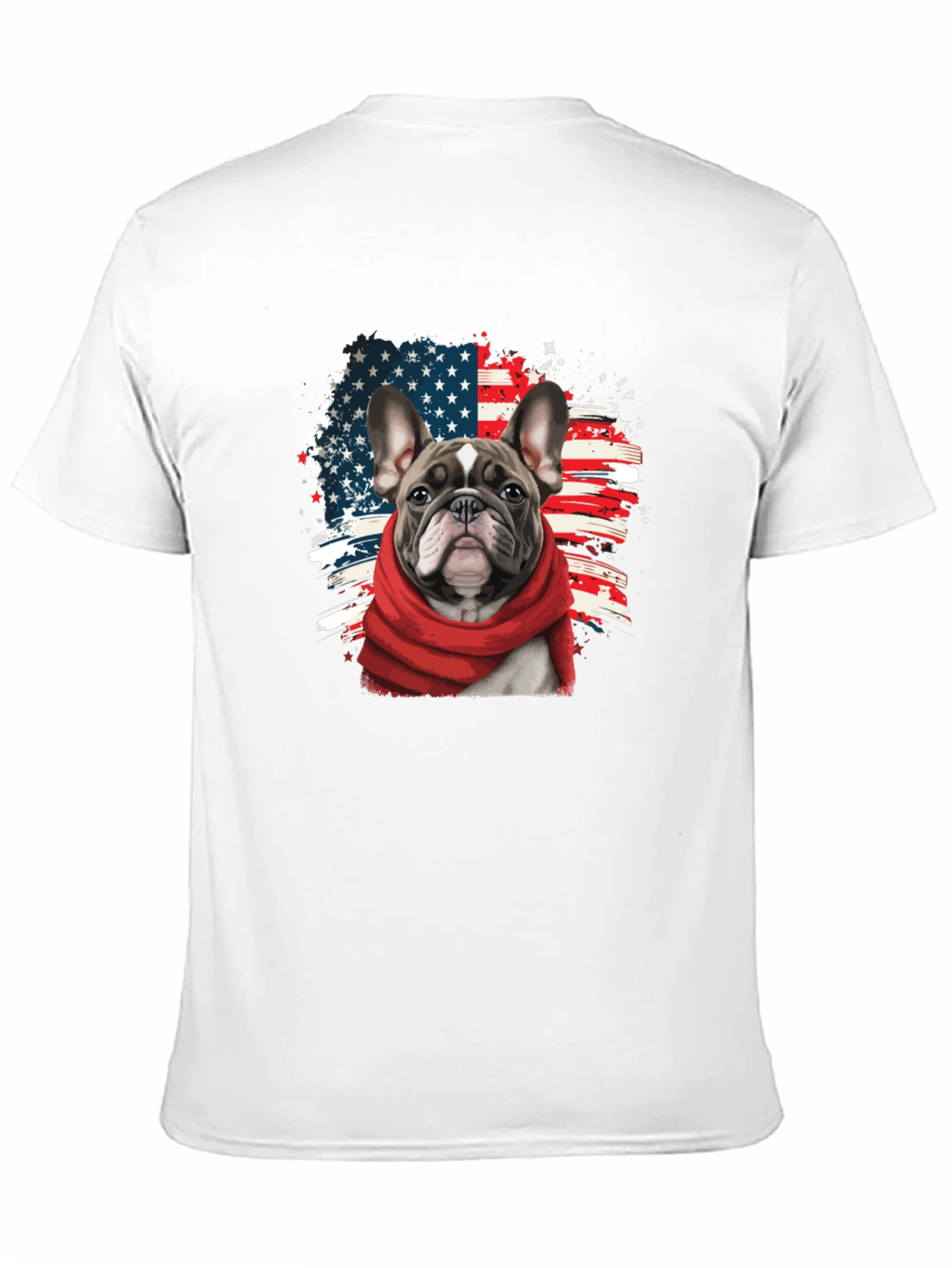 Patriotic French Bulldog T-Shirt
