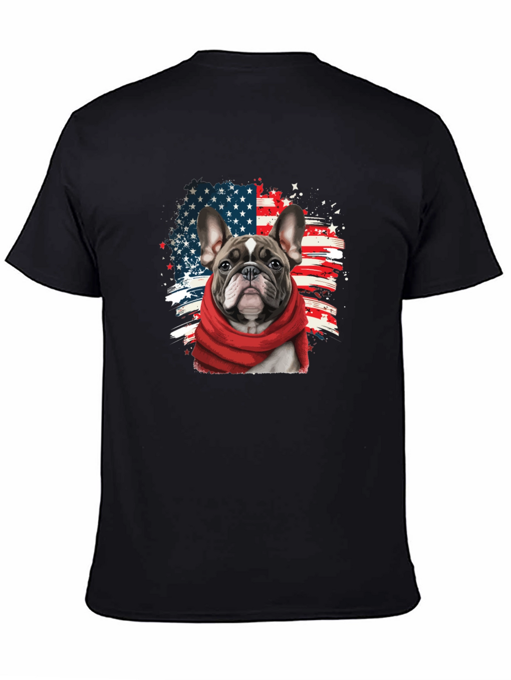 Patriotic French Bulldog T-Shirt