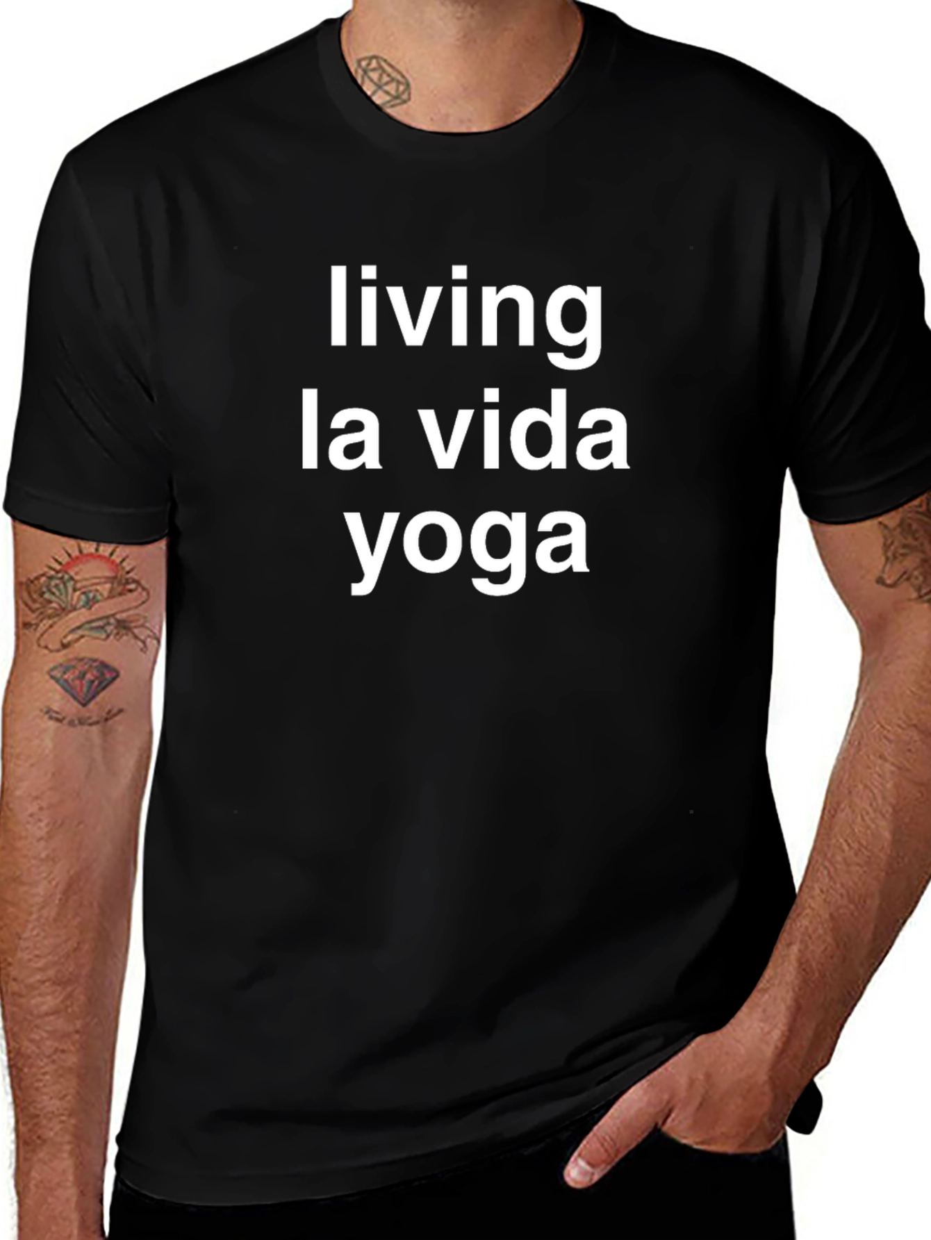 Living La Vida Yoga Graphic Tee