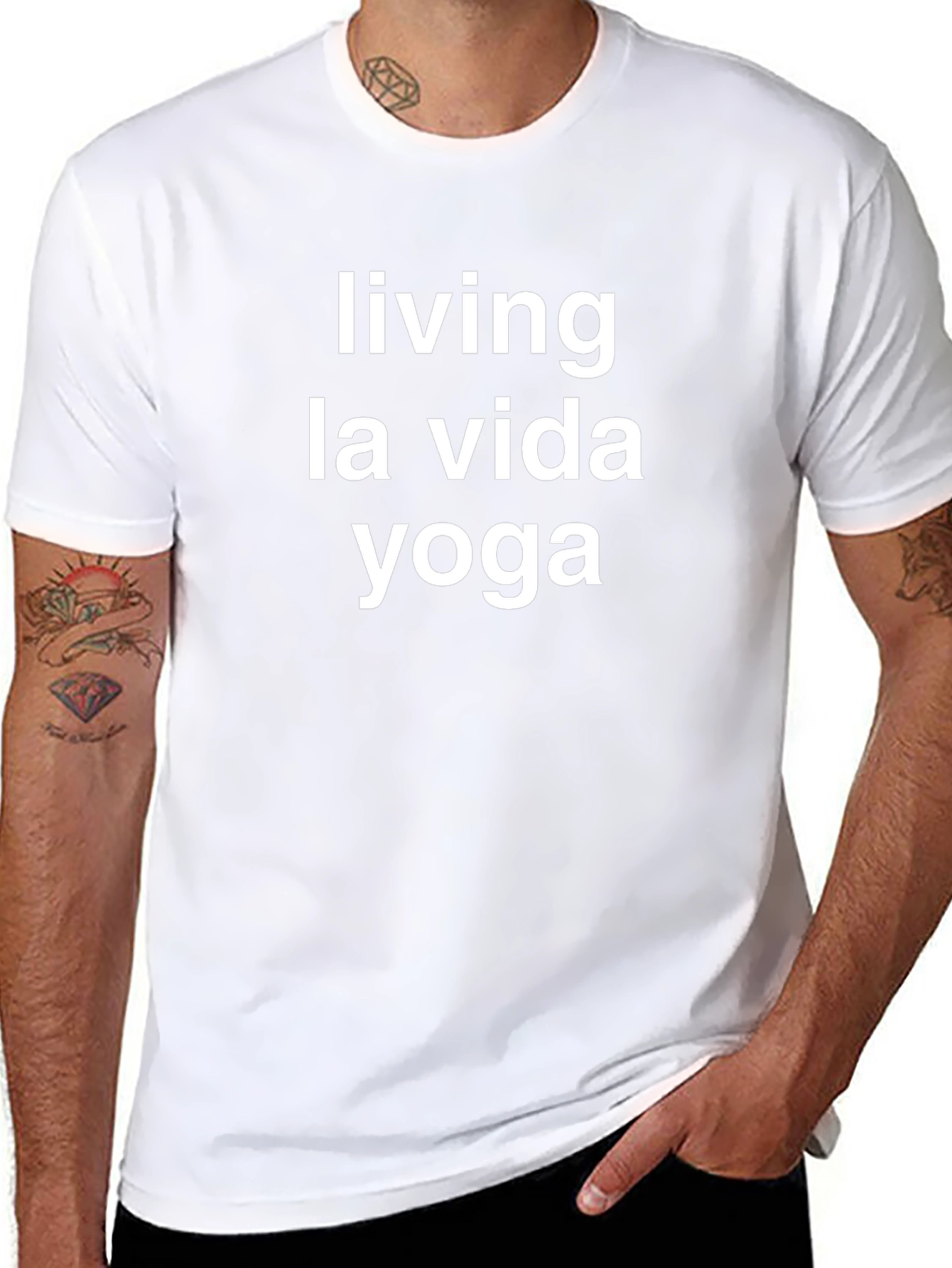 Living La Vida Yoga Graphic Tee