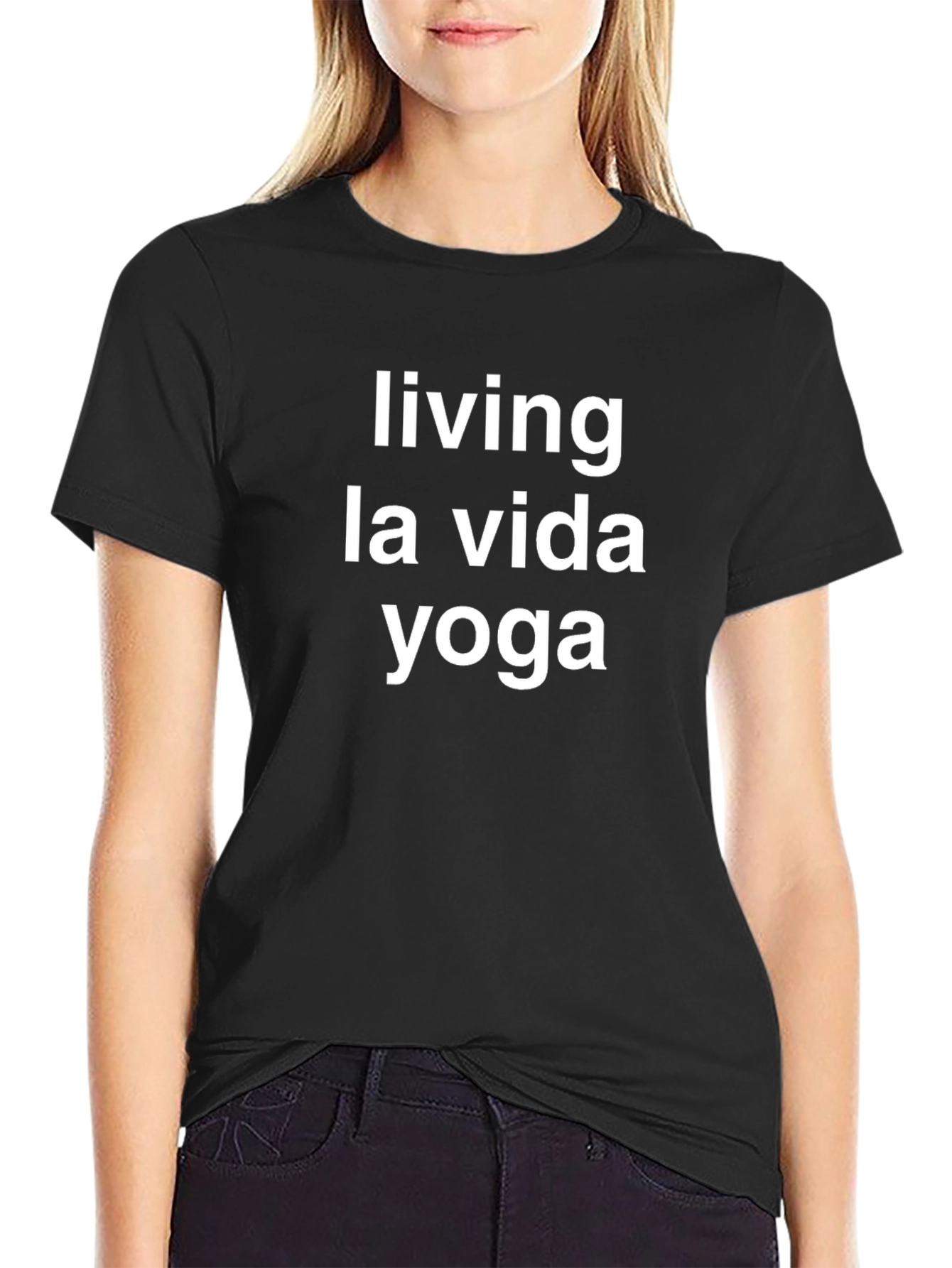 Living La Vida Yoga Graphic Tee